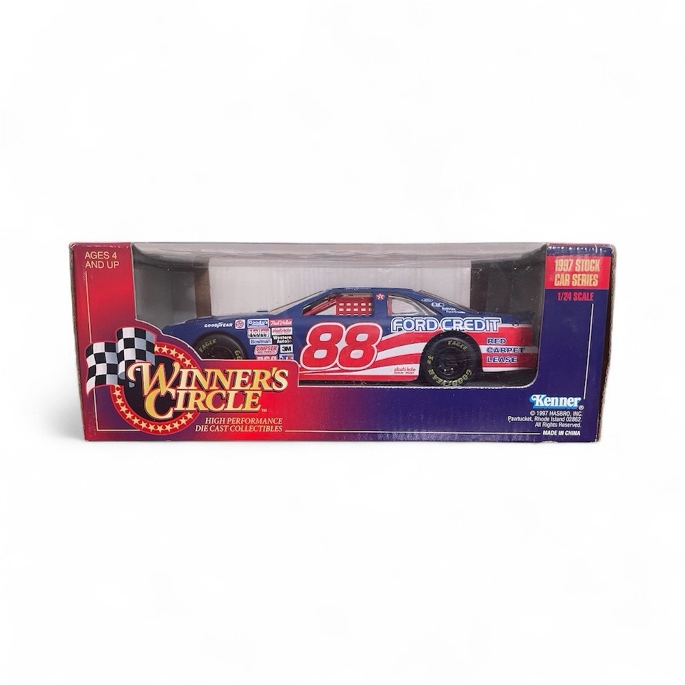 Dale Jarrett Winners Circle #88 1:24 Die Cast 1997 Stock Car Series Vintage